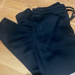 32 degree women junior small black pants sweats polyester spandex gently used
